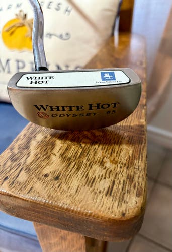 Unisex Odyssey Mallet White Hot 5 Left Hand Putter 32" (Used)