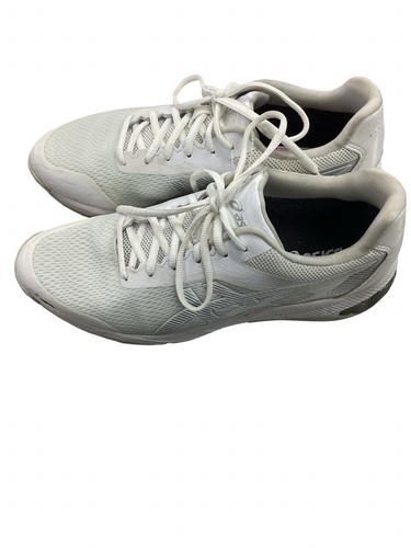 Used Asics GEL Womens Golf Shoes White Senior 10 11613-S000192482