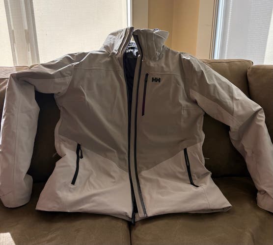 Gray Women's Adult XL Helly Hansen Jacket