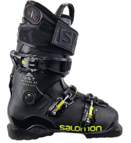 USED $600 Men's Salomon QST Access 90 Custom Heated Ski Boots Mondo Size 26.5