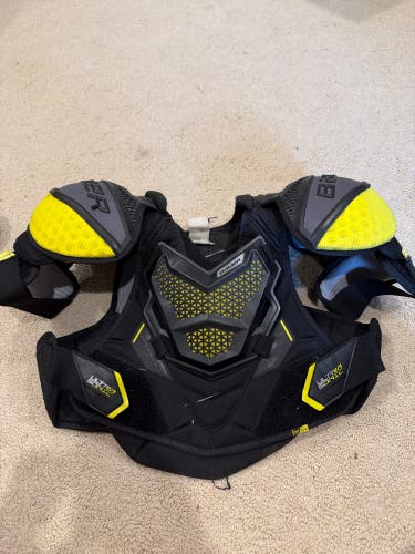 Large Intermediate Bauer Supreme Ultrasonic Shoulder Pads (Used)