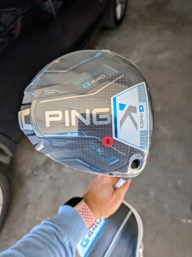 Ping G440 K Driver Right Handed Driver Stiff Flex 9 Loft Graphite Shaft (New)