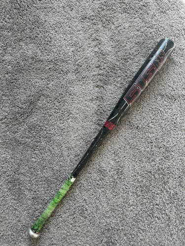 Rawlings 5150 Alloy BBCOR Baseball Bat 34" -3 Black Red Used