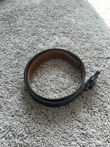 TCK Navy Blue Leather Baseball Softball Belt Size 34 Adult Uniform