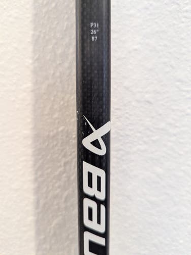 Bauer Supreme 2S Pro Goalie Stick P31 87 flex SR D1-dressed as Hyperlite2- Pro Stock