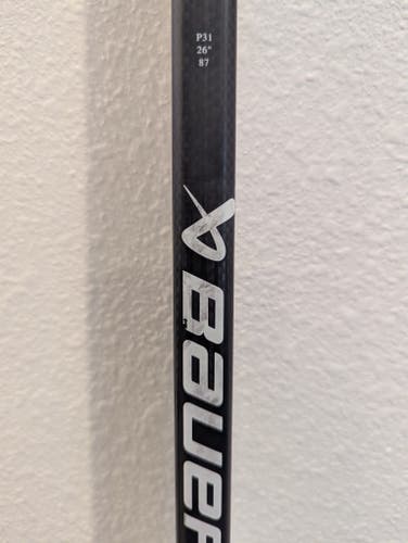 Bauer Supreme 2S Pro Goalie Stick P31 87 flex SR D1-dressed as Hyperlite2- Pro Stock
