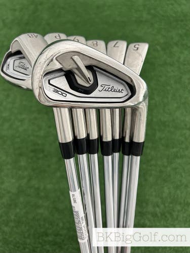 Titleist T300 Iron Set 5-48 / True Temper AMT Red Stiff