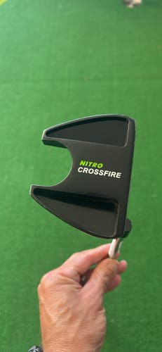 Junior Nitro Crossfire Mallet Right Handed Putter Steel 29.5” (Used)