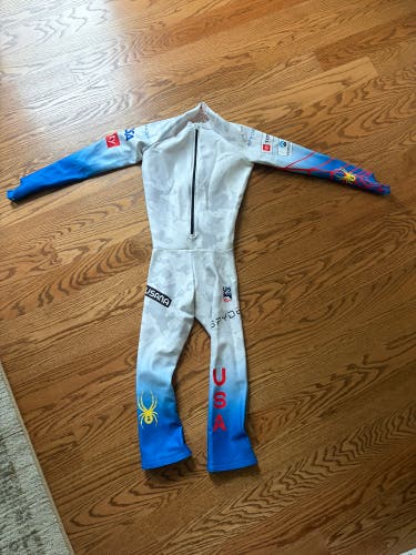 New Team USA Spyder Ski Suit large FIS Legal