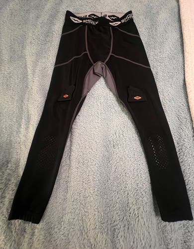Black Large Boys Shock Doctor Compression (Used)