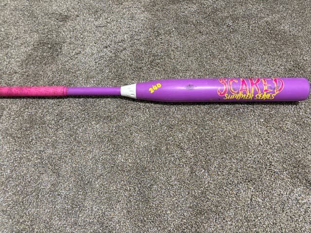 2026 Short Porch SCARED Balanced 26oz USSSA Slow Pitch Softball Bat, 12 in Barrel, DDT(Used)
