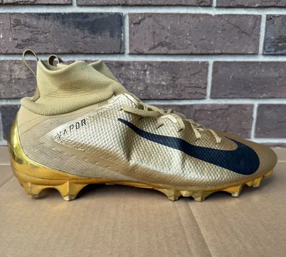 Nike Vapor Untouchable Pro 3 Football Cleats Club Gold Size 14 917165-700