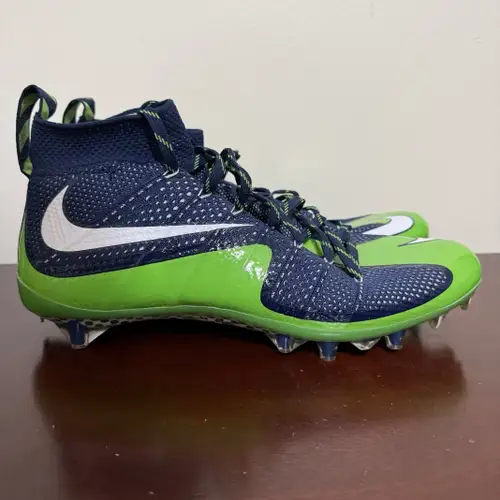 Nike Vapor Untouchable Flyknit TD Seahawks Football Cleats 11.5 707455-420 NEW