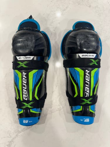 Youth Bauer X 10" Shin Pads (Used)