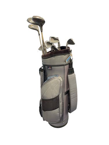 Used Nancy Lopez Albany Series 100 Womens 11 Pc Set RH Grey Ladies Flex Graphite 11735-S000371357