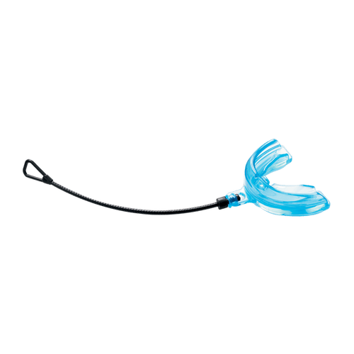 New Shock Doctor Braces Mouthguard with Strap Youth (Yth) Blue 11735-SHD4101Y