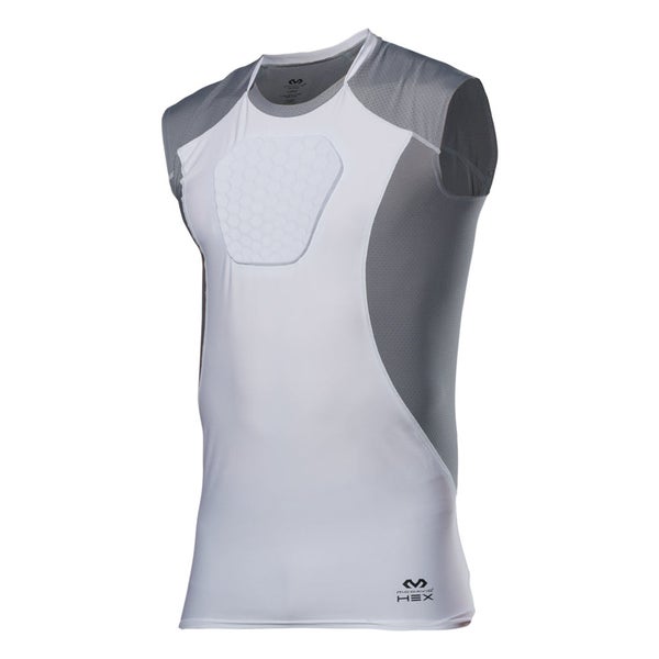 New McDavid Hex Sternum Shirt Padded Compression Shirt Youth Medium (YMD) 11735-SHDMD7610-13-T