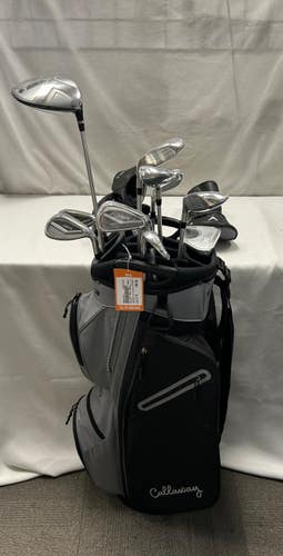 Used Callaway REVA Mens Package Set RH Grey 11 Piece 11490-S000278914