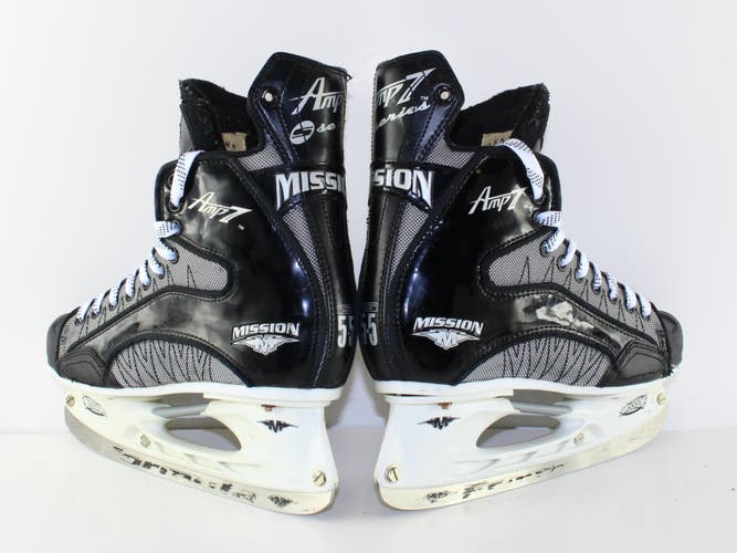 Mission Amp 7 Hockey Skates Regular Width 6 (Used)