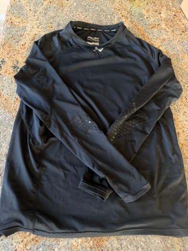 Black Large Men's Bauer Compression (worn once)