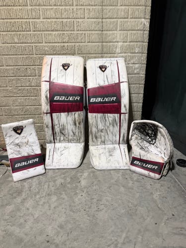 34" 2025 Bauer Flylite Regular Goalie Full Set (Used)