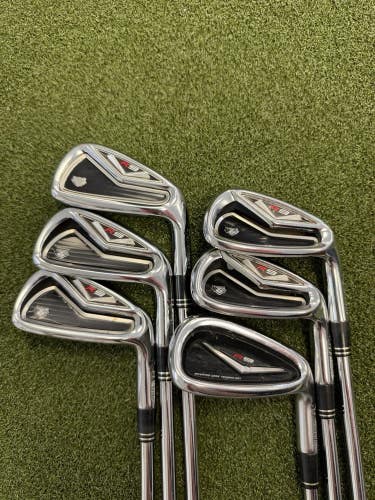 Taylormade R9 Iron Set 5-PW 6pcs Right Hand Regular Flex KBS Tour