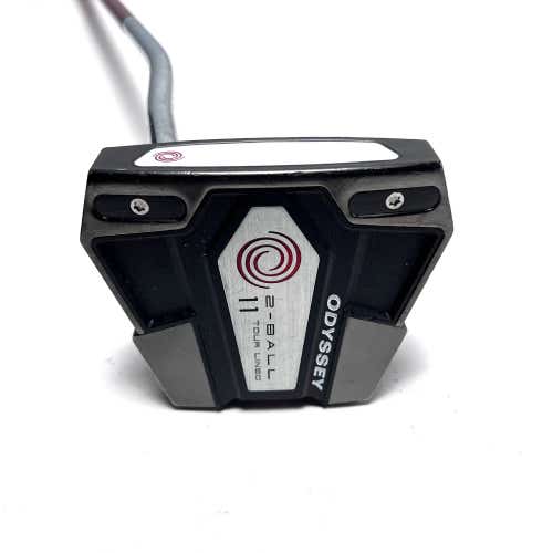 LEFTY Odyssey 2-Ball Eleven Tour Lined Putter 34" Mens LH