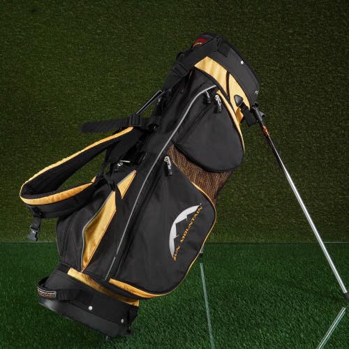 Sun Mountain Stand Golf Bag Black / Orange 4-Way Divider With Dual Double Straps