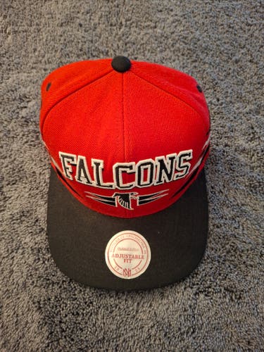 Mitchell and Ness NFL Atlanta Falcons Snapback Wool Hat.