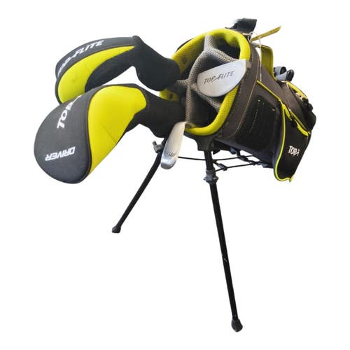 Used Top Flite 3 PC JR SET Jr Club Set LH 4 Piece 11450-S000531975