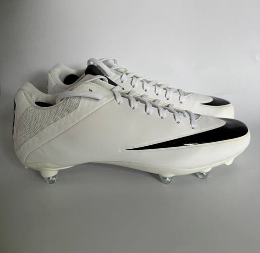 Nike Vapor Speed 2 D Promo Football Cleats 11 White 847096-112 New With Box