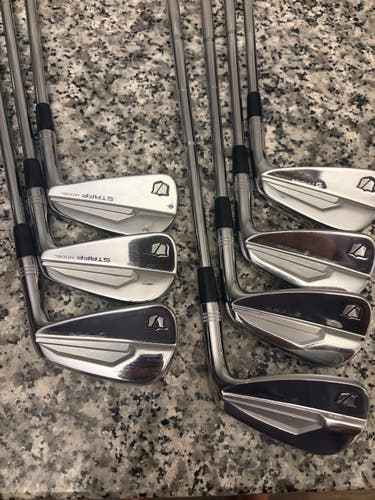 Men's 2024 Wilson Staff 2024 Staff Model Blade Right Handed Iron Set Stiff Flex (Used)