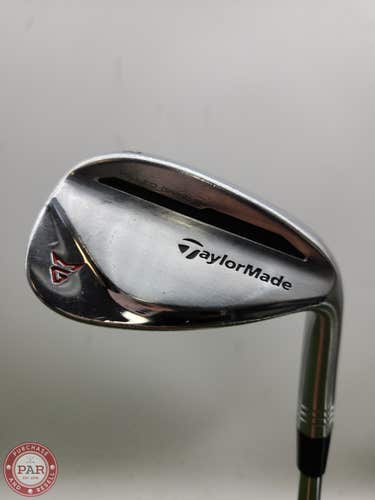 2019 TAYLORMADE MILLED GRIND 2 SATIN CHROME WEDGE 52*/9 STIFF STEEL 35" GOOD
