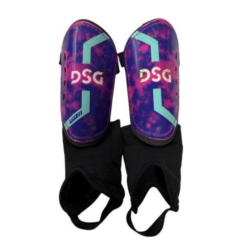 Used Dsg Soccer Shin Guards Youth Purple MD 11406-S000113780