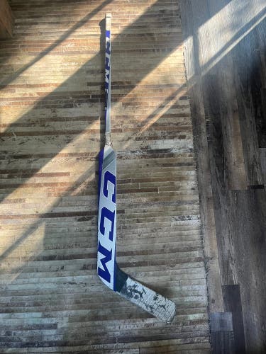 Senior CCM Extreme Flex 5 Prolite Regular Goalie Stick 24" Paddle Pro Stock (Used)