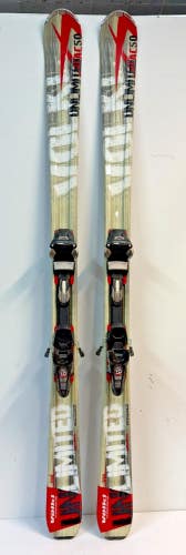 Volkl Unlimited AC50 170cm 128-85-112 r=16.3m Skis Marker Adjustable Bindings