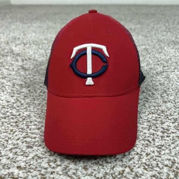 Minnesota Twins Hat Men One Size Red Navy Nike Trucker Snapback MLB Baseball Cap