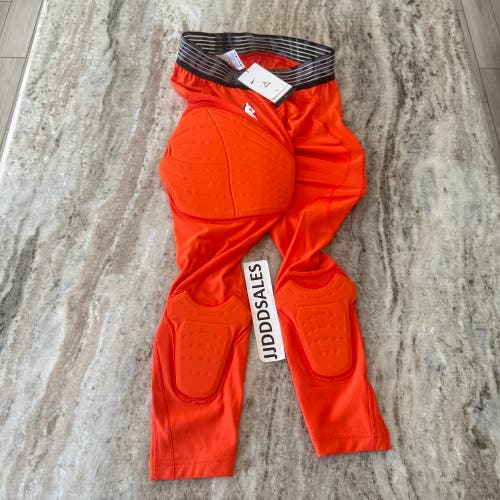 Nike Pro NBA Basketball HyperStrong Padded Tights Orange 881963-891 Men’s L-Tall
New With Tags