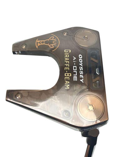 NEW Odyssey Ai-ONE Giraffe-Beam #7 Putter 34" RH Stroke Lab 90 Headcover