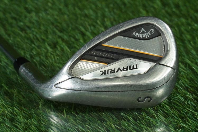 CALLAWAY MAVRIK SAND WEDGE "S" TRUE TEMPER ELEVATE 95 VSS STEEL STIFF FLEX RH