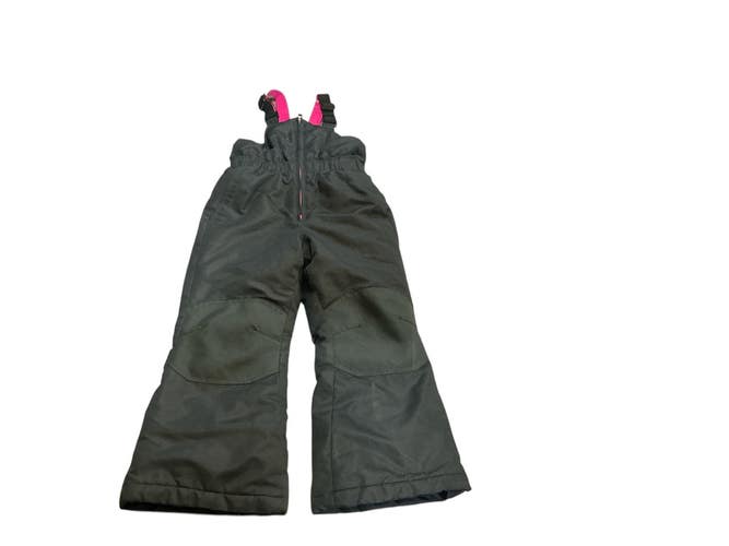 Used FADED GLORY Snow Bibs Y Black And Pink SM 11873-S000251552