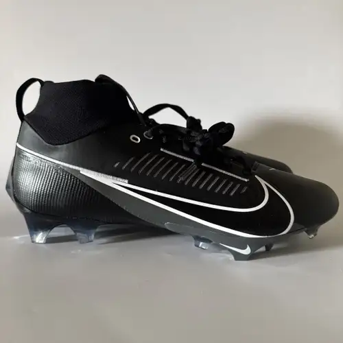 Nike Vapor Edge Pro 360 2 Football Cleats 9.5 Black Iron Grey DA5456-010 New