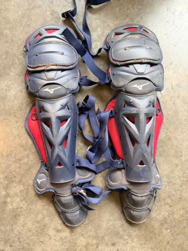 Youth Mizuno Samurai Catcher's Leg Guards (Used)