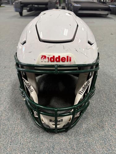 Used Riddell SPEED FLEX ADULT FB Helmet White XL 11307-S000269904