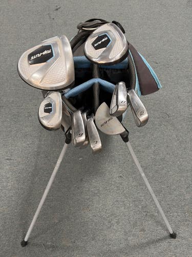 Used Top Flite STAINLESS Womens Complete Set LH 10 Piece 11307-S000269902