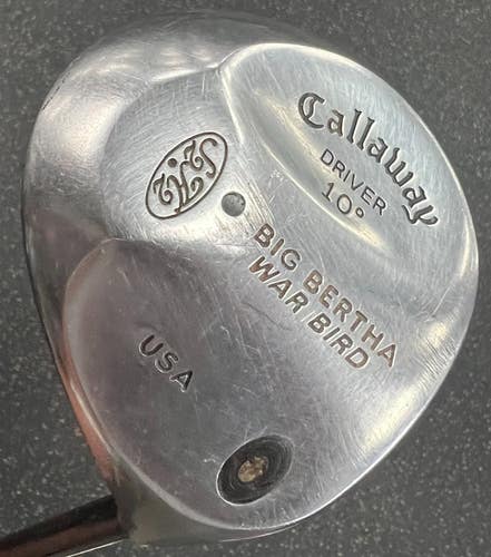 Used Callaway BIG BERTHA WARBIRD Mens Driver RH 10.0 Degree 11497-S000162885