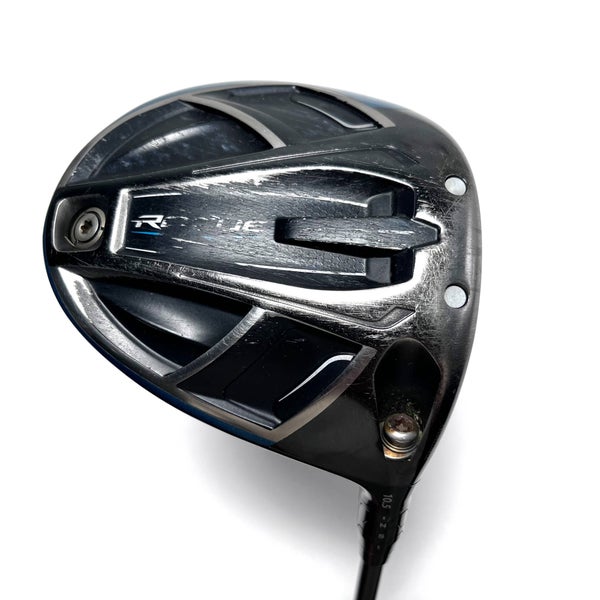 Callaway Rogue Driver 10.5* Aldila Synergy 60g Stiff RH Midsize Grip