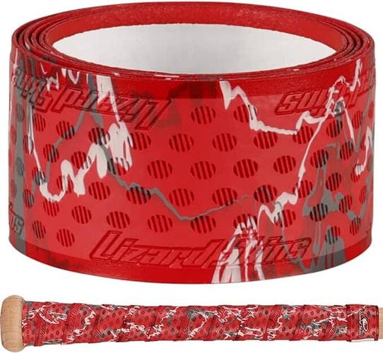 New Lizard Skins DSP Ultra Bat Grip 1.8mm Red Camo 11735-LIZDSPUBB851