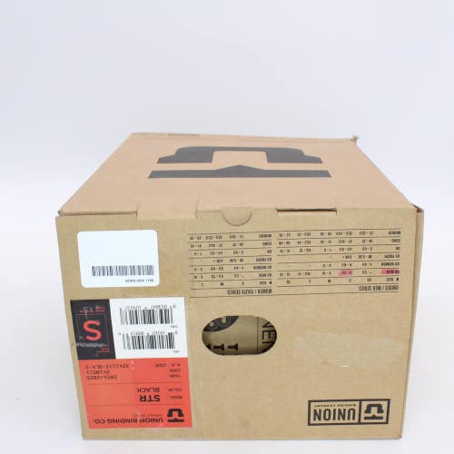 Union STR Adult Snowboard Bindings - Size Small (Fits US Size 5 - 7.5) NEW