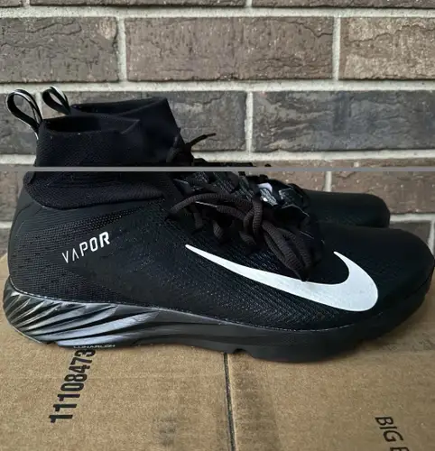 Nike Vapor Untouchable Speed 2 Turf Football Shoes 13 Black 917169-001